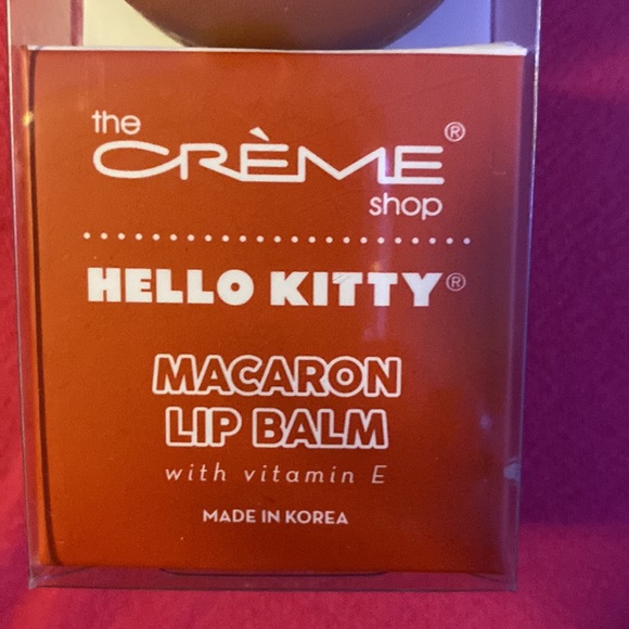 The Creme Shop Hello Kitty Red Velvet Macaron Lip Balm - Picture 7 of 12